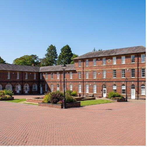 The former Cockermouth Grammar School at Strawberry How — converted by the same developers into thirty-eight unique homes.